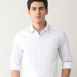 Arrow Spread Collar Classic Slim Fit Formal Cotton Shirt-image-44