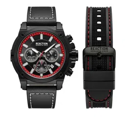 REACTION KENNETH COLE Men Dial & Leather Straps Analogue Watch KRWGO0070003-picture-21