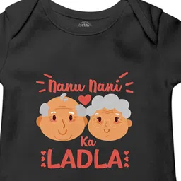 THE PRINT PLATTER Infants Graphic Printed Envelope Neck Cotton Bodysuit image 2