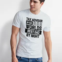 Seekbuylove Men Typography Printed Bio Finish T-shirt image 4