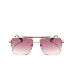 Eyejack Unisex Square Sunglasses with UV Protected Lens-B80787CL868-Brown & Clear image 4