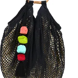 Women Black Messenger Bag-image-19