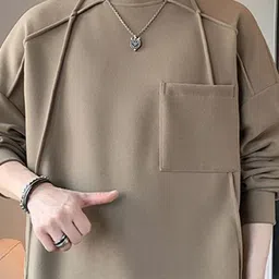 StyleCast x Revolte High Neck Long Sleeves Pullover Sweatshirt image 2