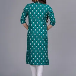 Mahruchi Textile Geometric Printed Pure Cotton Kurti image 4