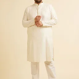 Manyavar Men Regular Kurta with Churidar-image-90