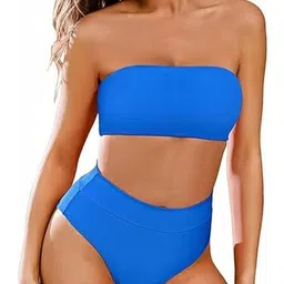 ENAYA STORE Strapless Swim Bikini Set image 2