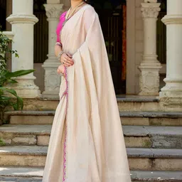 KALINI Silk Blend Designer Saree image 4