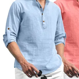 ZELINCO Men Thread Work Kurta-picture-54