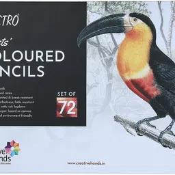 brustro ARTISTS' 4MM & SUPER SOFT COLOURED PENCILS , with elegant tin box ROUND Shaped Color Pencils-picture-10