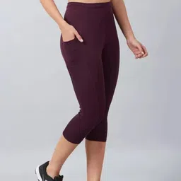 asjeggings Solid Women Brown Tights-picture-10