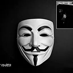 favela Unisex Long lasting Theme Parties Versatile Vendetta Comic FACE MASK Party Mask image 2