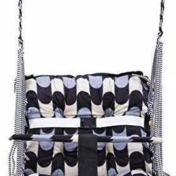 rpventerprise Cotton Swing for Kids Baby's Children Folding and Washable 1-3 Years with Safety Belt Home Garden Jhula for Babies for Indoor Outdoor(Multicolor) image 5
