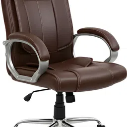 activa Kylie Ergonomic Chair |Swivel Function Chair for Office/Home/Gaming/Work/Study Leatherette Office Adjustable Arm Chair-picture-18