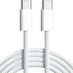 AppIeUSB TYPE C To Type C 1 m Barbic 12 Month Warrenty image 5