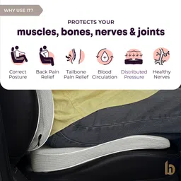 betterhood Grey Memory Foam image 2