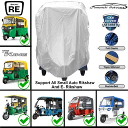 Universal For Autorickshaw Universal For Autorickshaw Body Cover-image-6