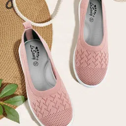 lasancy Casual, Walking, Gym Knit Bellies with Soft Cushioned Footbed & Anti-Skid Sole Walking Shoes For Women image 1