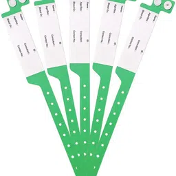 jetflon Patient Identification Band (Child, Green) used in Hospitals Boys & Girls Wrist Band-picture-22
