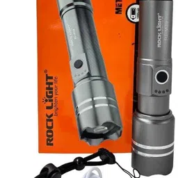 kay-joy RL-M39 Portable LED Torch – 150W Powerful Beam, Type-C Fast Charging, Metal Body Torch-picture-44