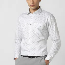 van heusen Men Slim Fit Printed Formal Shirt image 4