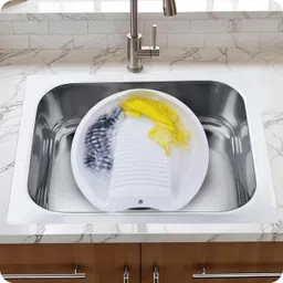 niebla 3 L White Laundry Basket image 3