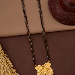 shringar sales Mangalsutra for women Brass Mangalsutra-picture-16