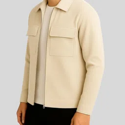 Raxedo Men Suede Biker Jacket image 3