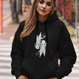 AUSK Women Printed Hooded Long Sleeves Pullover Sweatshirt-picture-32