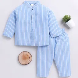 Clt.s Unisex Kids Striped Night suit-picture-25