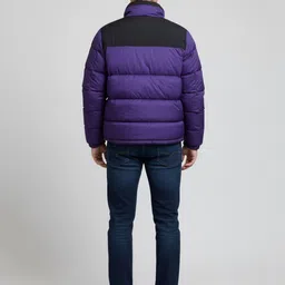 HERE&NOW Men Colourblocked Puffer Jacket image 4