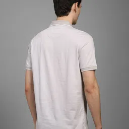 Louis Philippe Men Printed Polo Collar Pockets T-shirt image 2