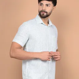 Crimsoune Club Men Premium Slim Fit Printed Casual Shirt-image-82