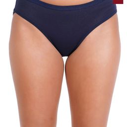Liigne Pack Of 2 Cotton Mid Rise Basic Briefs VCPC1665-XS-picture-5