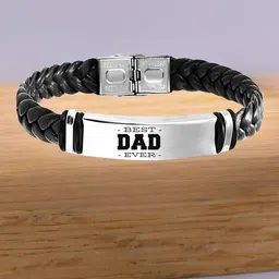 M Men Style Men Handcrafted Silver-Plated Cuff Bracelet-picture-44