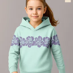 HELLCAT Girls Pack Of 2 Graphic Printed Hooded Sweatshirt-picture-22
