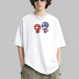 Stitchmeashirt Men Printed Drop-Shoulder Sleeves Activchill T-shirt-picture-29