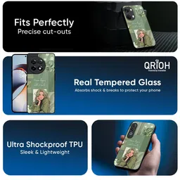 QRIOH Floral Printed OnePlus Nord CE4 Lite 5G Back Case Mobile Accessories image 2