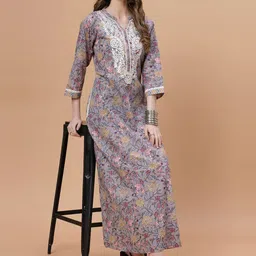 SANAA Printed Maxi Nightdress image 2