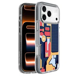 DailyObjects Abstract Printed iPhone 17 Pro Back Case Mobile Accessories image 4