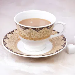 UPC Set of 6 Pieces Ceramic Cups & Saucer image 3