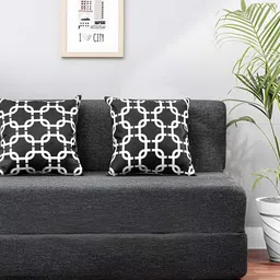 Solis Primus Comfort for all Grey 2 Seater Foam Fold Out Sofa Cum Bed-picture-24