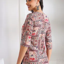 Moda Rapido Women Floral Printed Crepe Top image 5