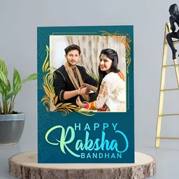 Golden Peacock 3Pcs Rakhi Gift Set image 4
