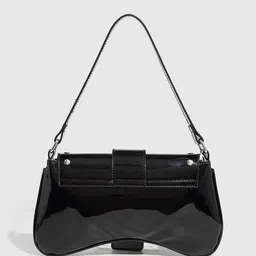 bebe Baguette Embellished Handheld Bag image 4