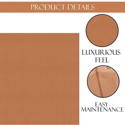 Kuber Industries Gold-Toned 4 Pieces Cotton Window Curtains image 3