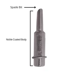 Soldron 100W Nickel Plated Spade Bit For Soldron Soldering Iron - BN100S8 image 3