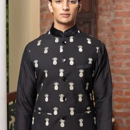 PATR Embroidered Nehru Jackets image 5