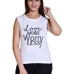 Ogarti Women Typography Cut Outs T-shirt-picture-26