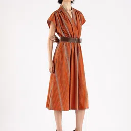 Calvin Klein Jeans Striped A-Line Dress image 2