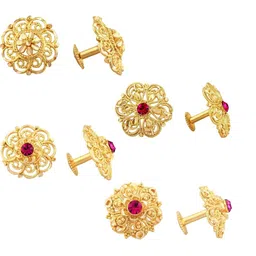 VIVASTRI Women Gold-Plated Alloy Earrings-picture-23